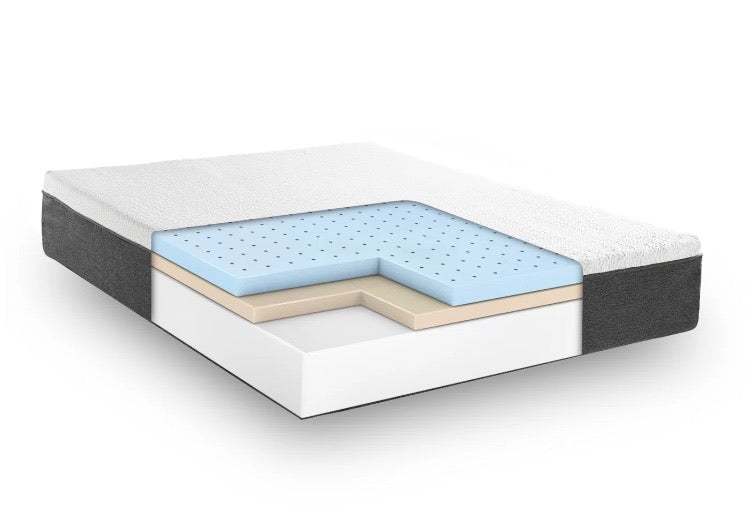 (Full) Cool Gel 12" Medium Gel Memory Foam Mattress CG1793