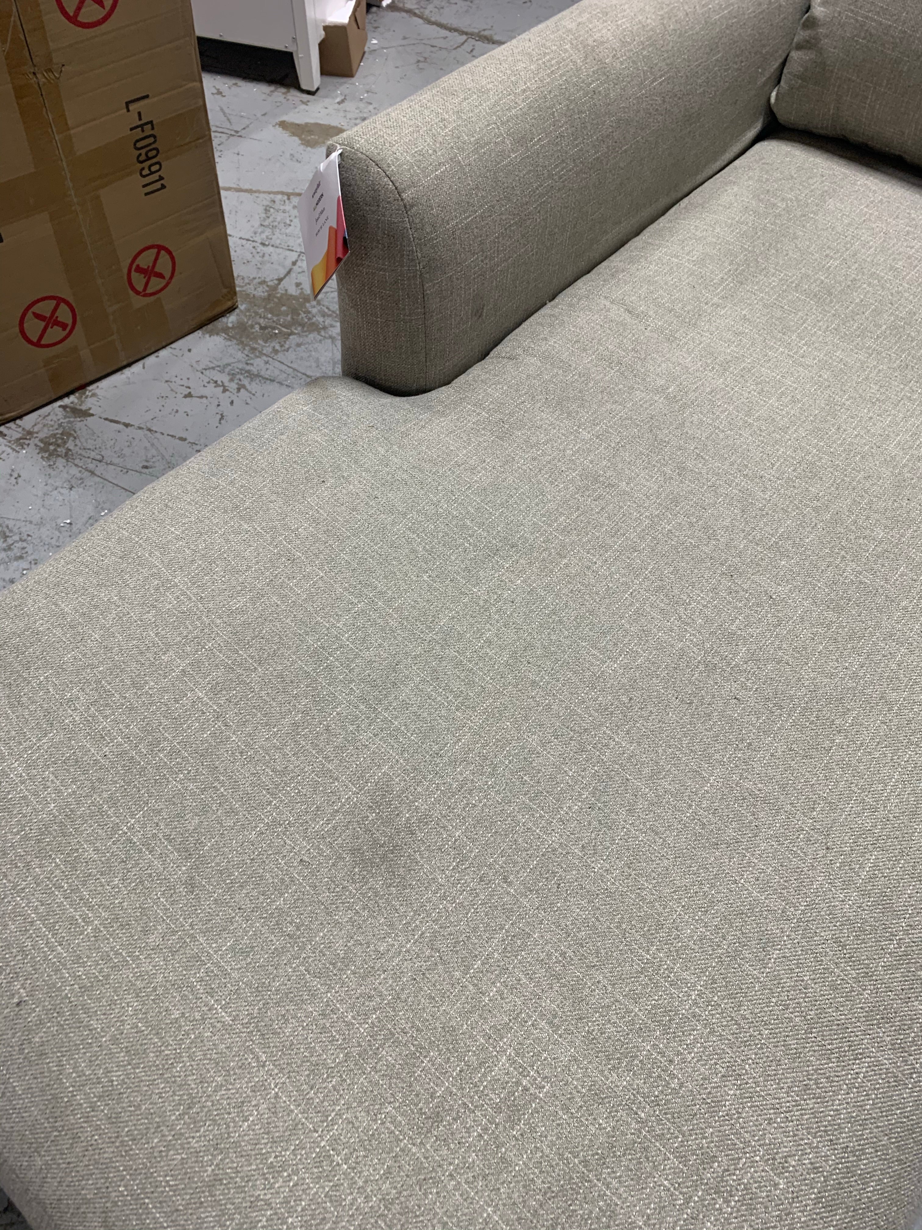 Beige Chaise Lounge Piece *As Is*