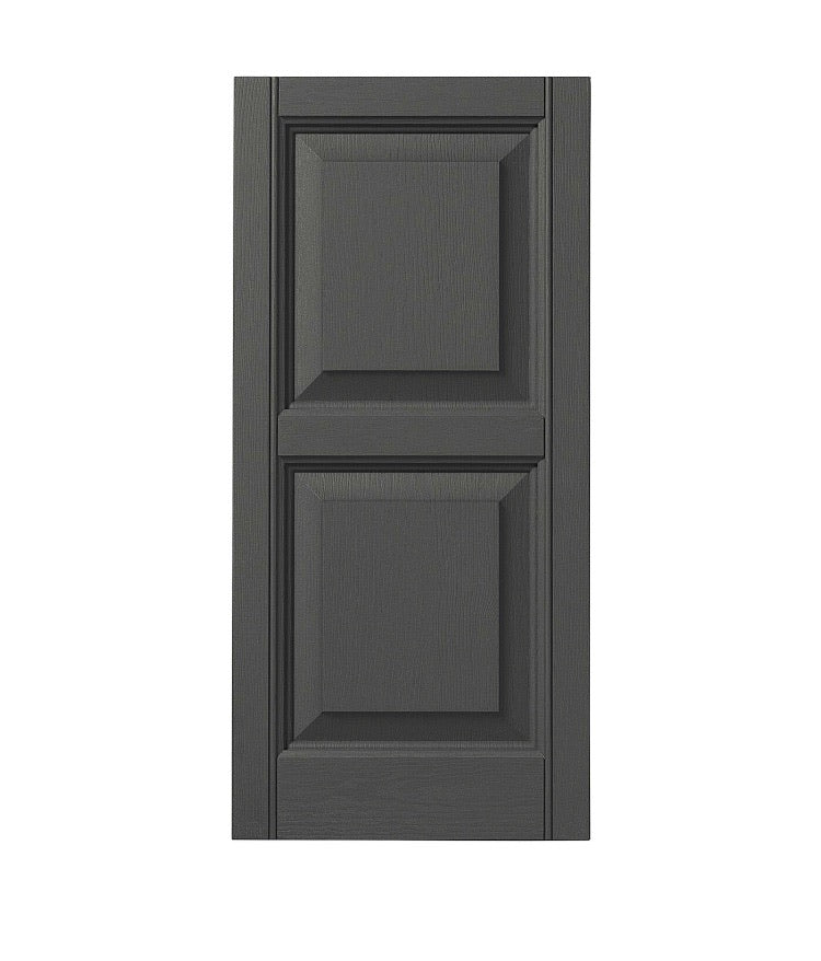 (Set of 6) 35" H x 15" W  Raised Panel Shutters, Spanish Moss CG563