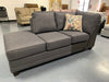 Charcoal Gray Chaise Lounge Piece *As Is*
