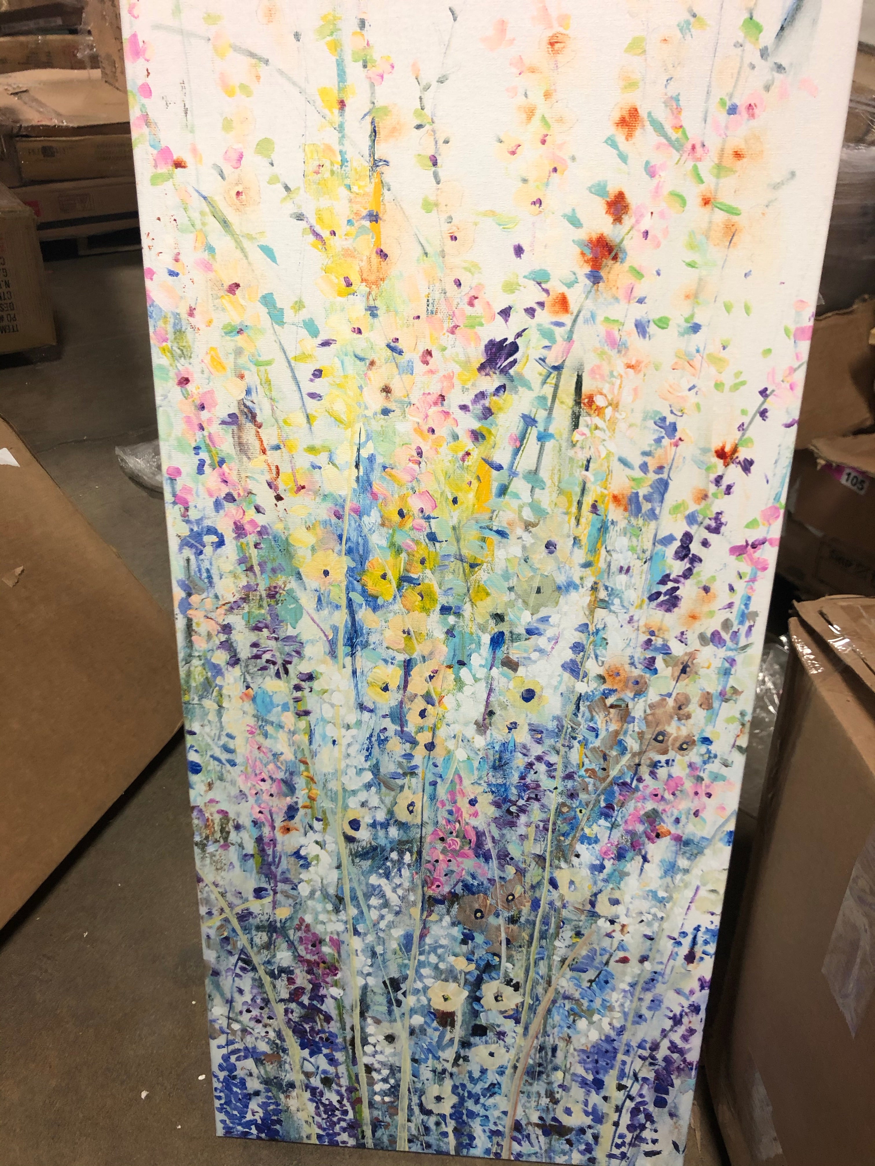 16"x48" Flower Canvas CG1985