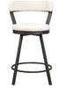 (Set of 2) Appert White Pub Chair CG393