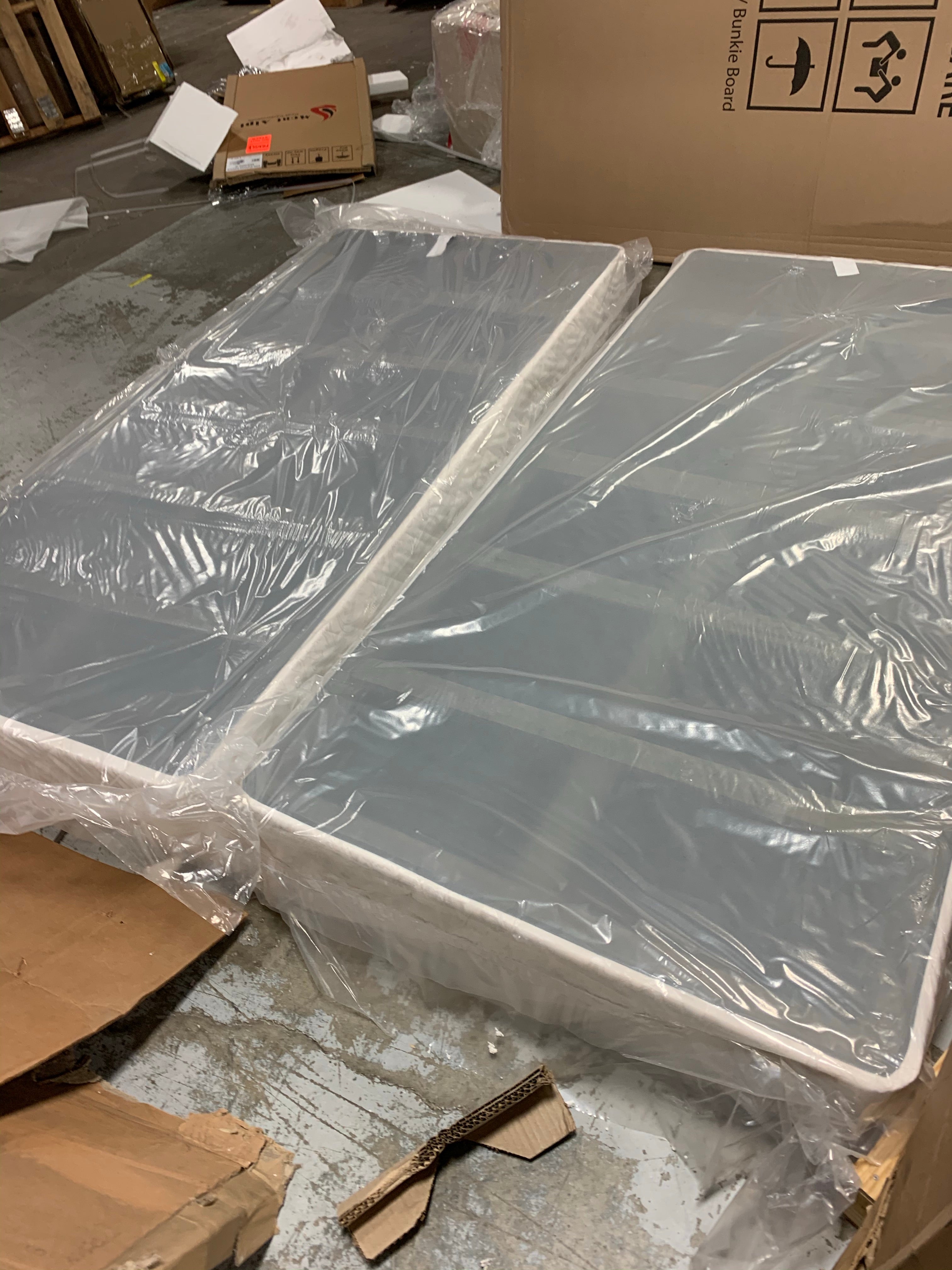 (King) 12" Firm Innerspring Mattress + Box Springs