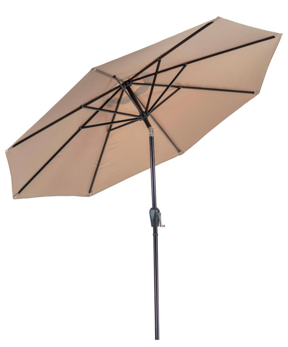 9" Market Umbrella: Taupe #LX3016