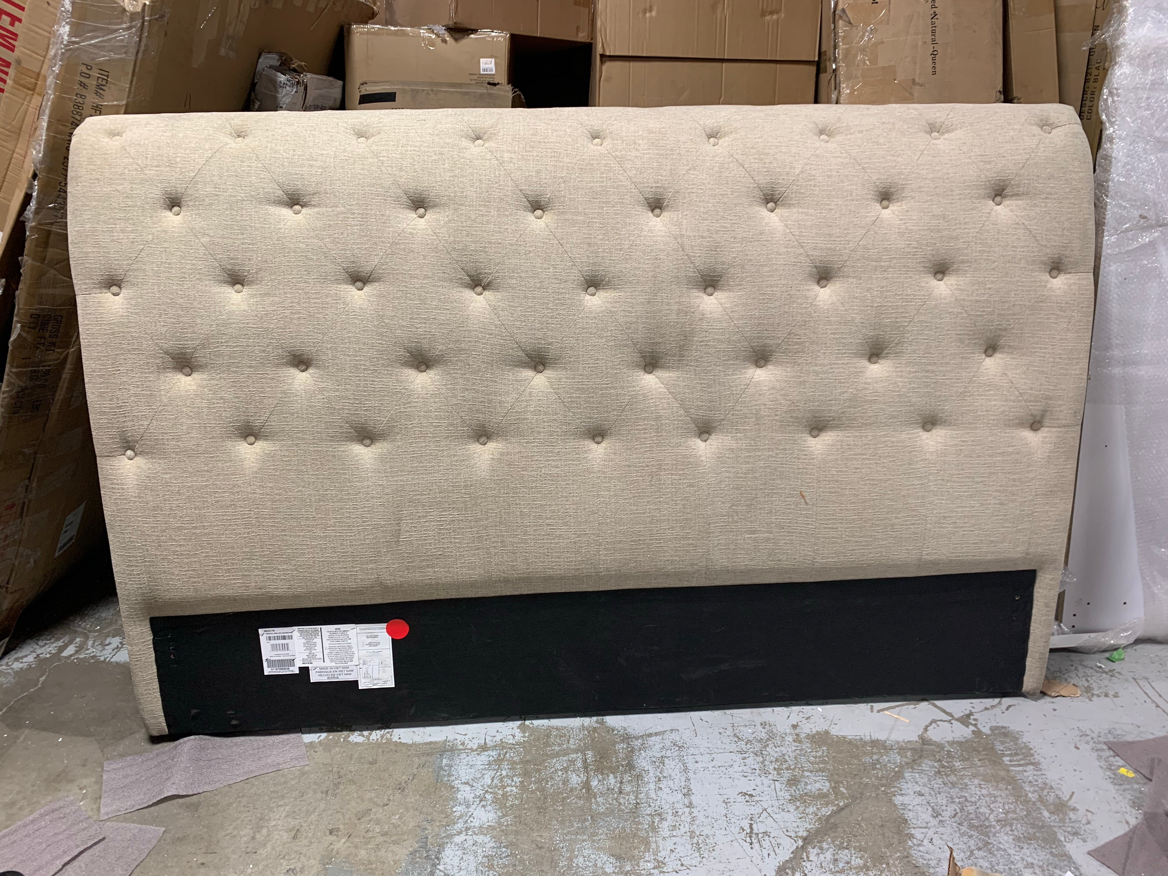 Ballwin Upholstered KING Headboard