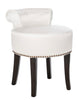 Georgia Vanity Stool White CG818