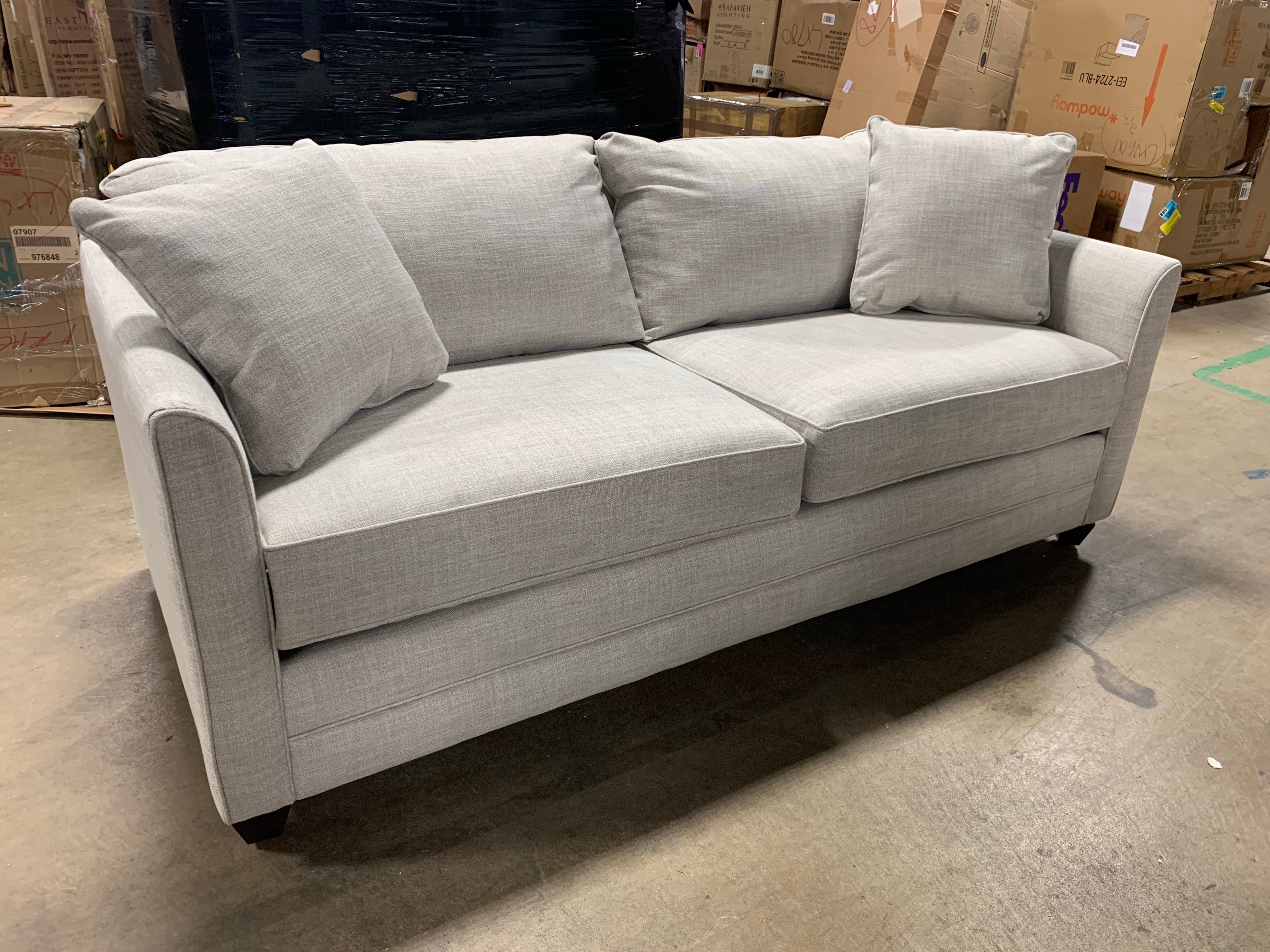 Sarah 77" Square Arm Sofa