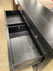 Black Woodside 9-Drawer Dresser with Silver Finished Knobs