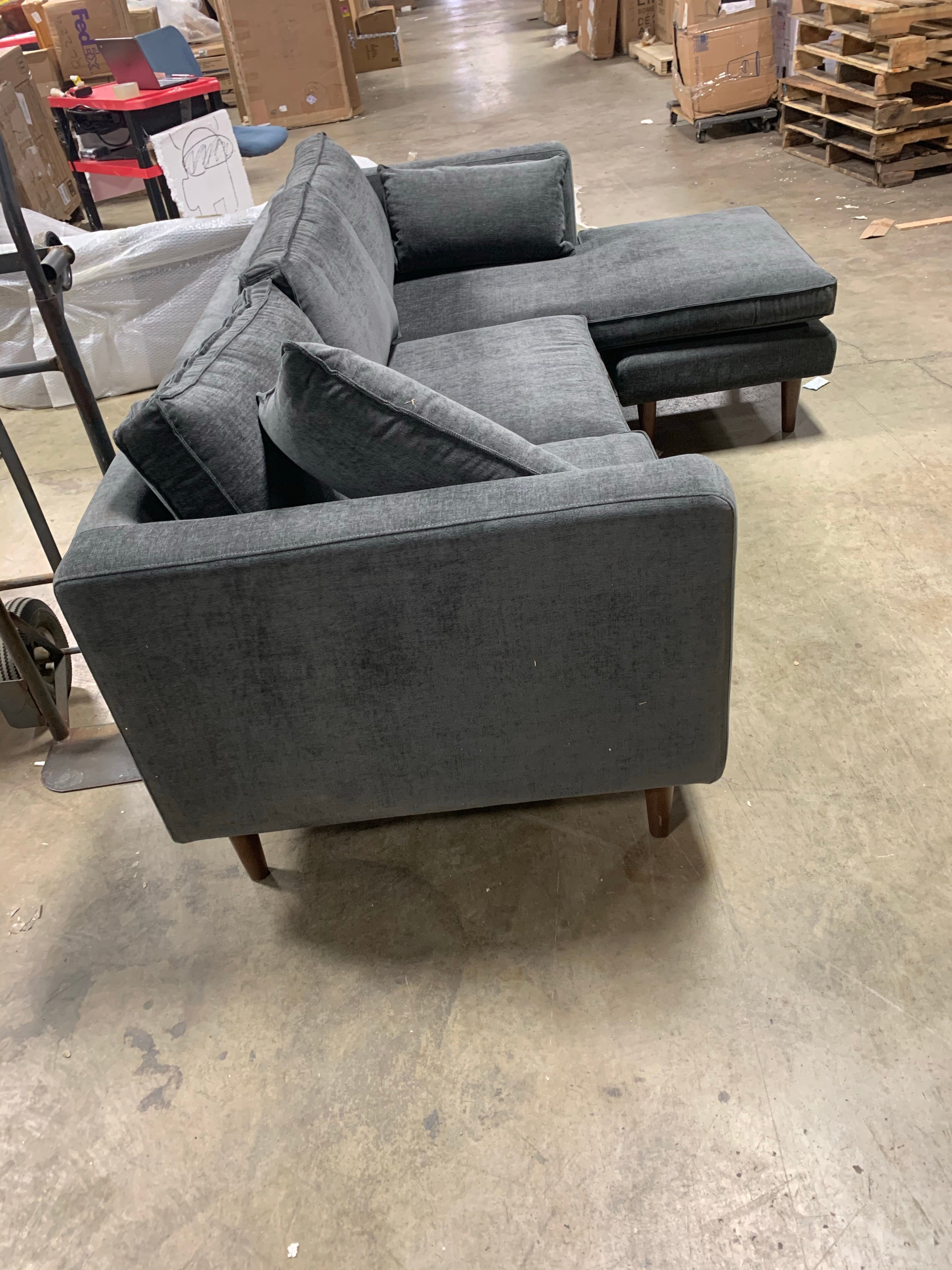 Aaron 88.98" Wide Reversible Sofa & Chaise