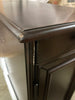 Kipling End Table with Storage and USB Outlets, Cherry **AS IS** (#K6317)