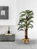 66 in.H Palm Tree Artificial Faux Decor with Burlap Kit CG1037