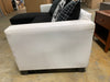 Newburg Latitude Black & White Sofa *As Is*
