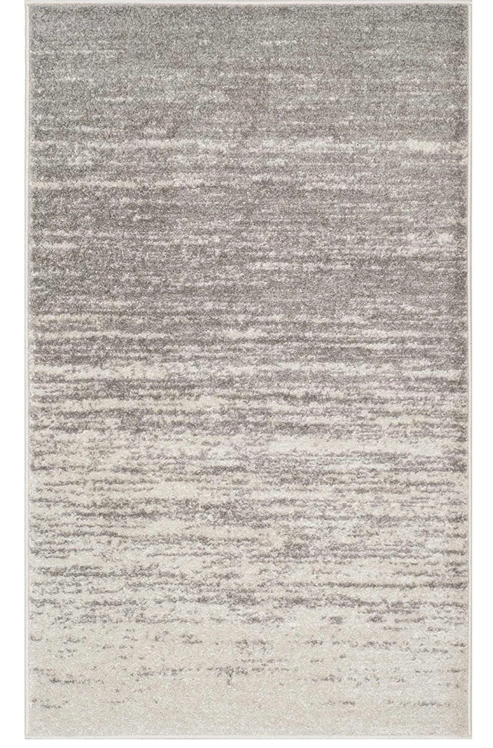 9' x 12' Modern Ombre Area Rug Light Grey/Grey CG184
