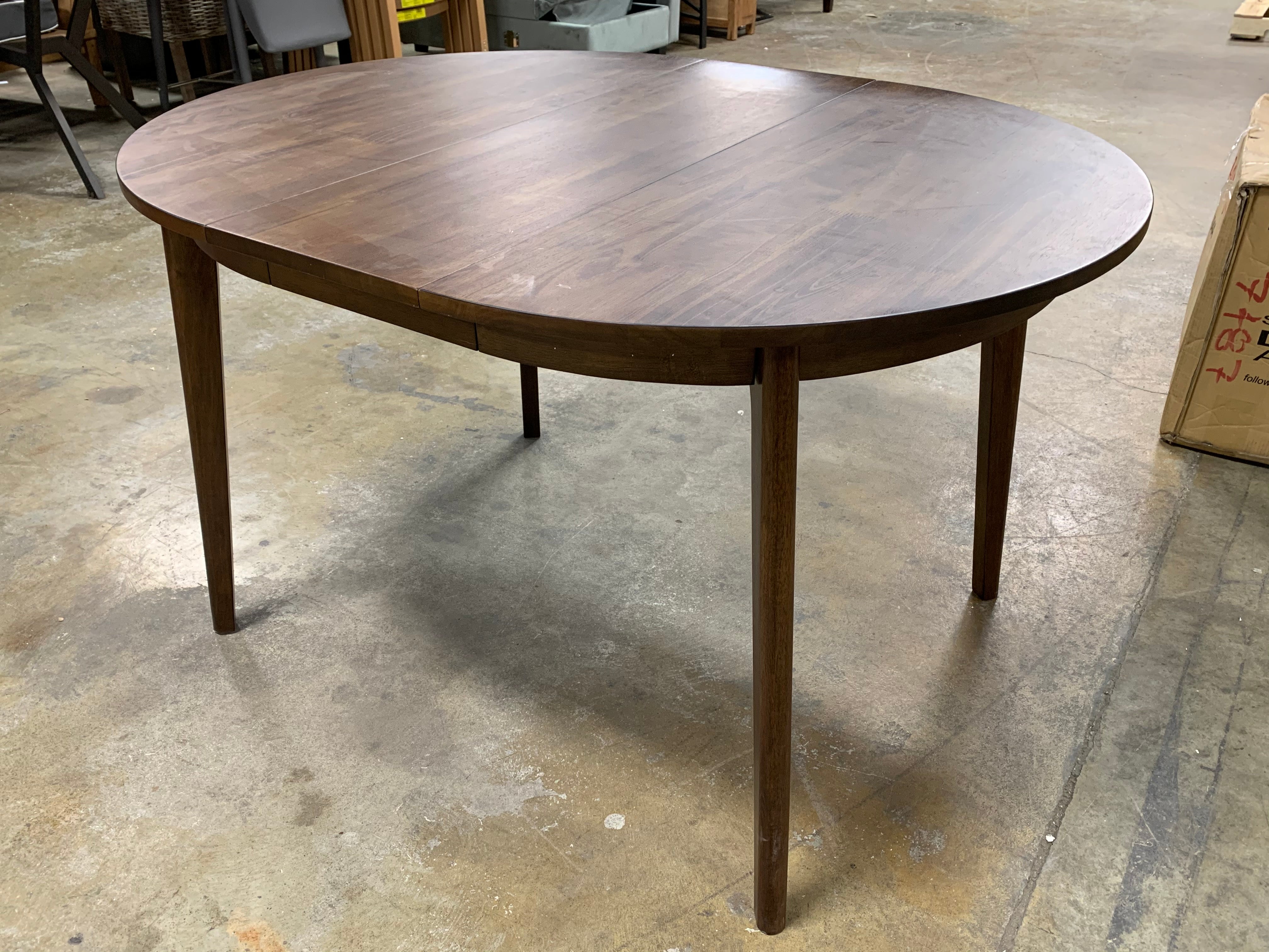 52" Wood Dining Table *As Is*