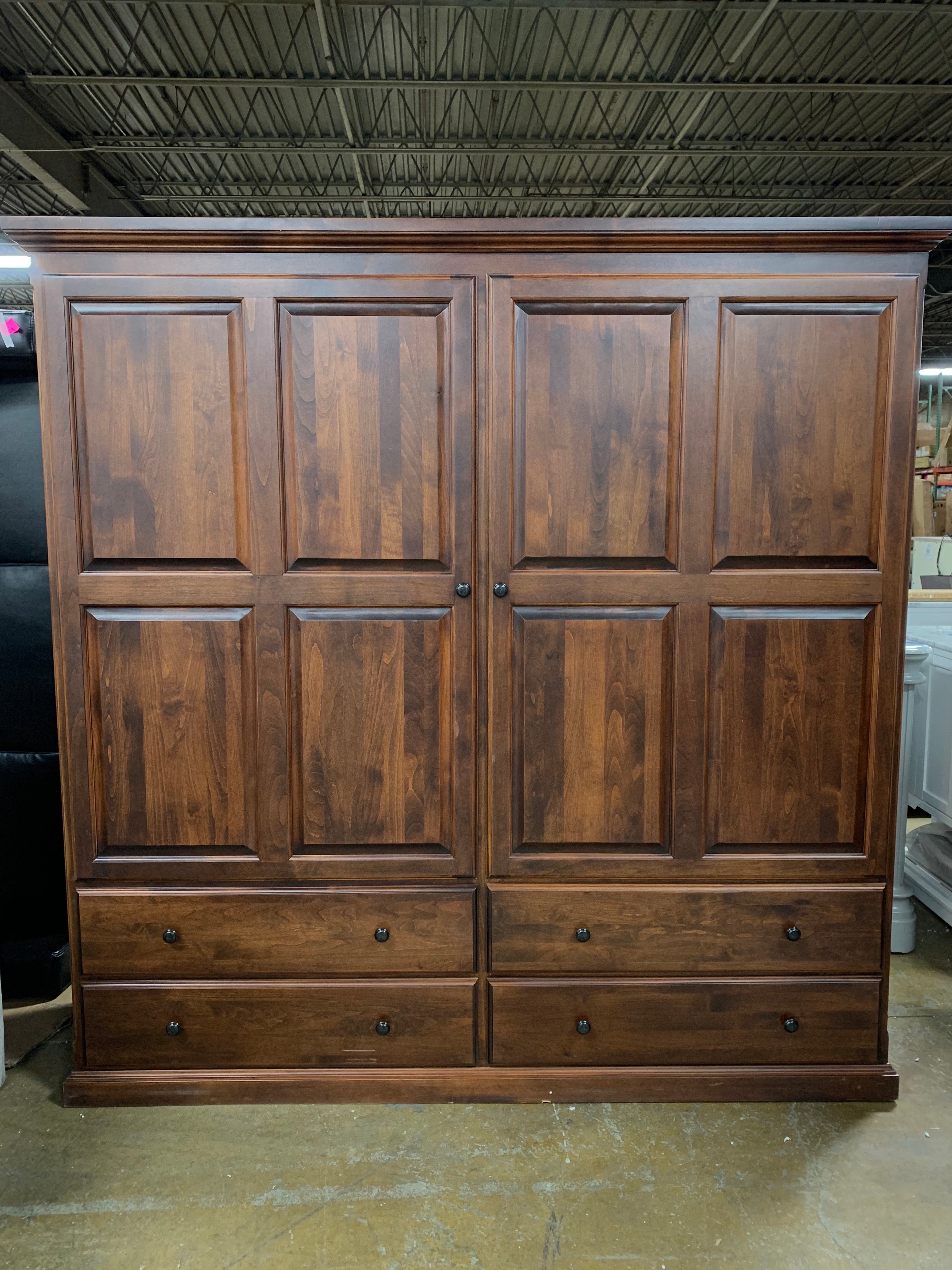 72" Traditional Wardrobe/Armoire