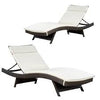 Tallulah Down Indoor/Outdoor Chaise Lounge Cushion *Cushions Only* (Set of 2) 7370