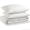 100% COTTON PRE-WASHED CHAMBRAY DUVET COVER SET TWIN XL