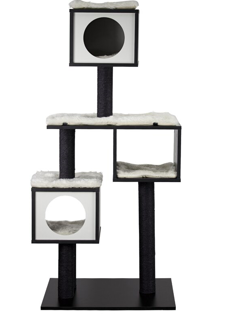 52" Curtis Cat Condo Black  JB106
