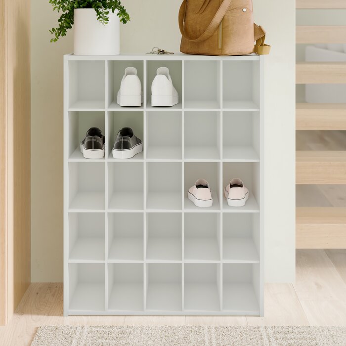 25 Pair Stackable Shoe Rack JJ347