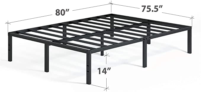 ZINUS Yelena Metal Platform Bed Frame JJ750