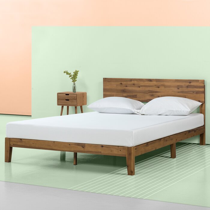 (Queen) Tara Low Profile Platform Bed JJ787