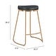 26” Bree Counter Stool (Set of 2) JJ812