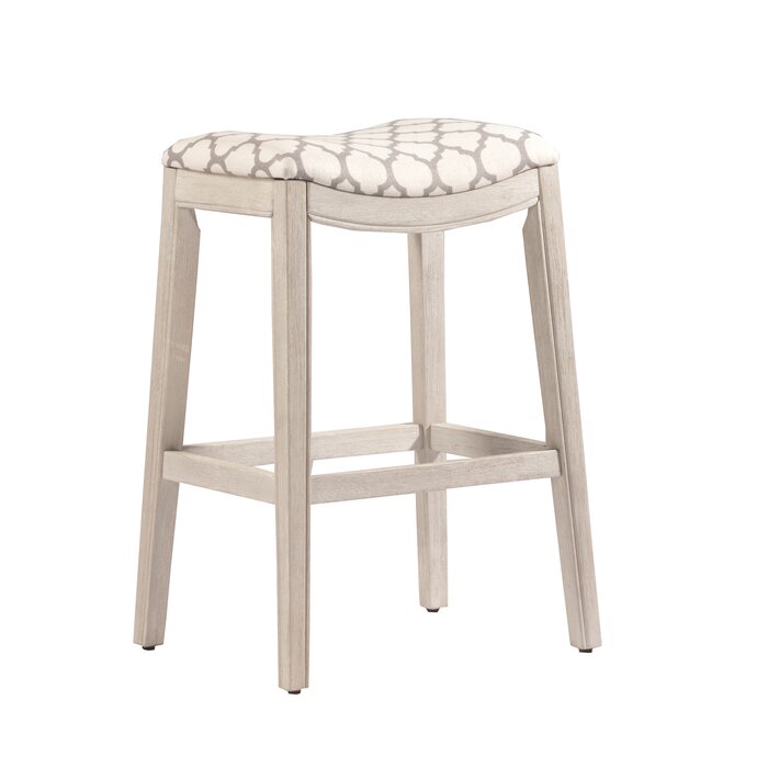 White Montano Counter Stool *Single Stool*  JJ814