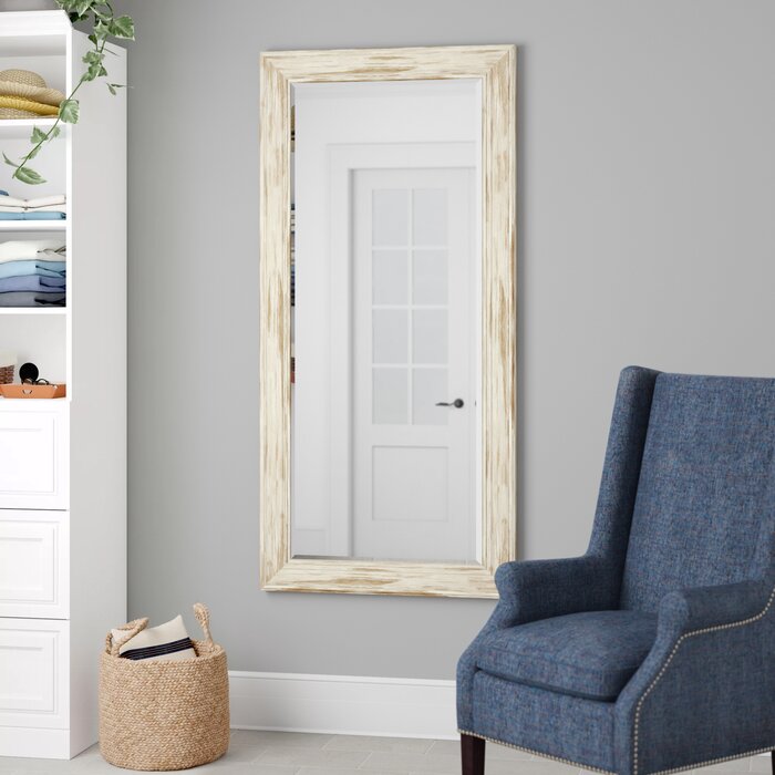65" Somerton Farmhouse Beveled Vanity Mirror JJ836