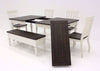 Joanna Two Tone Dining Table with Leaf