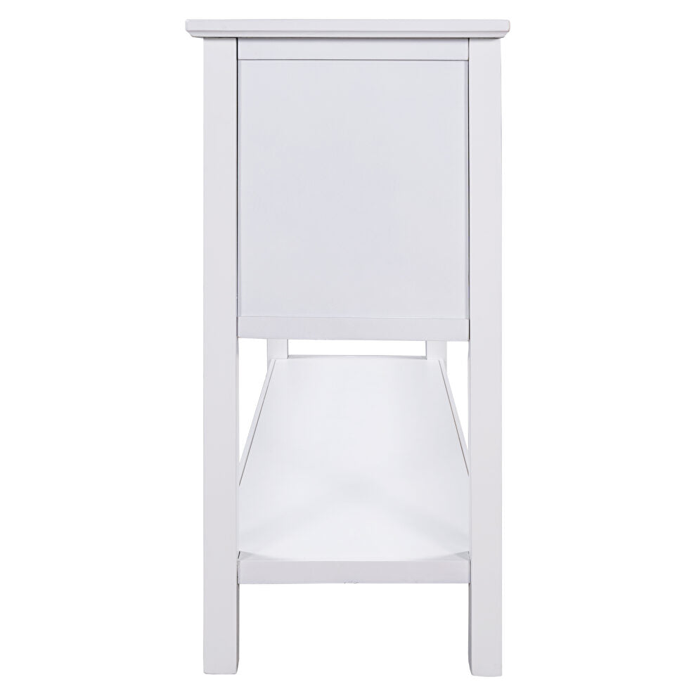 White Console Table