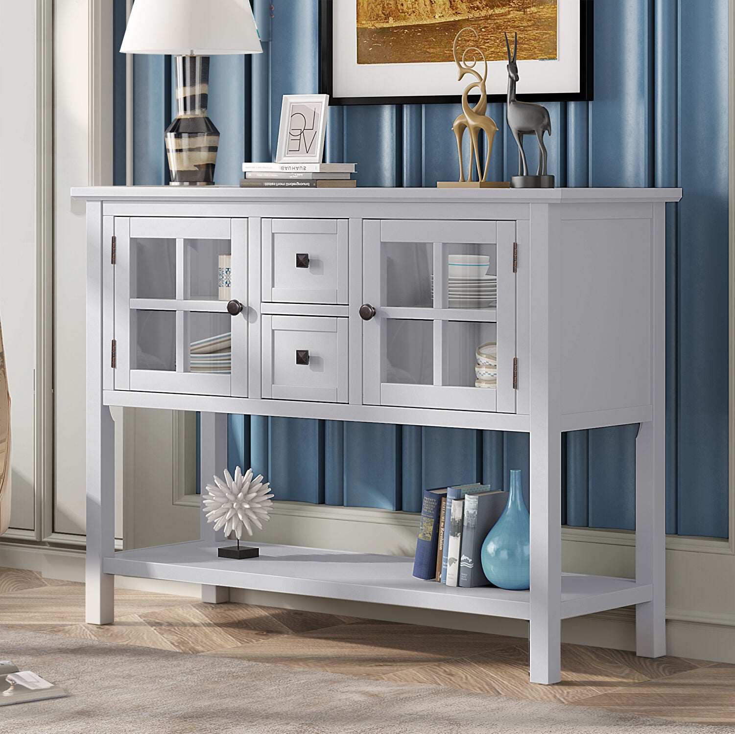 White Console Table