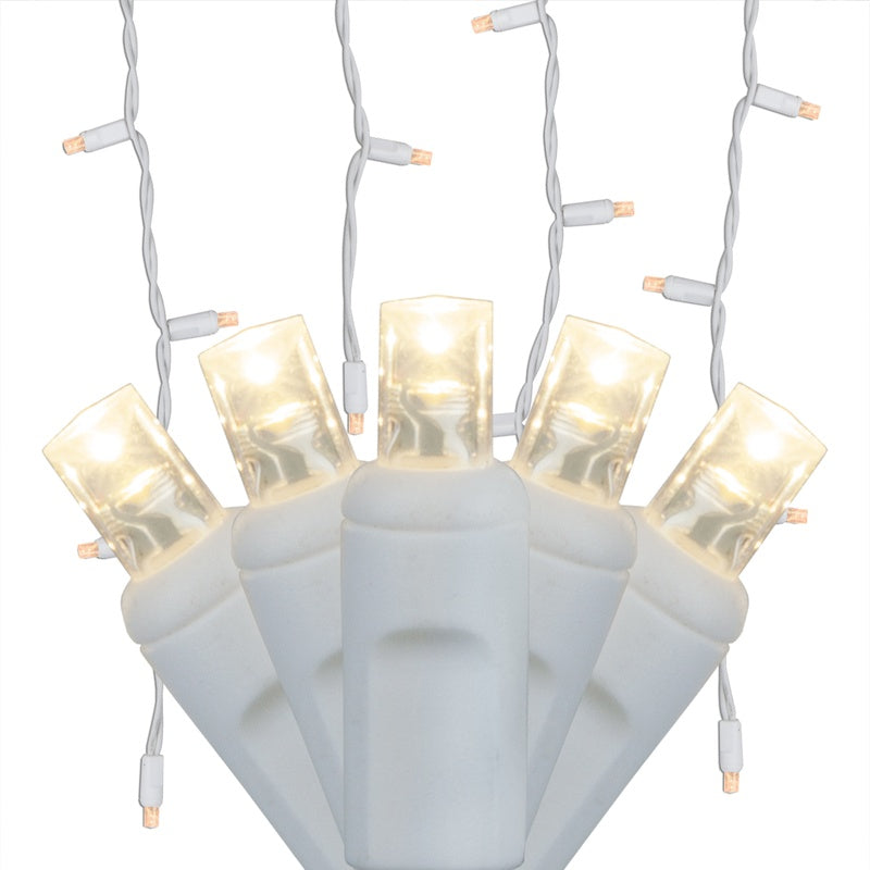 150 Warm White LED Curtain Lights SHS139