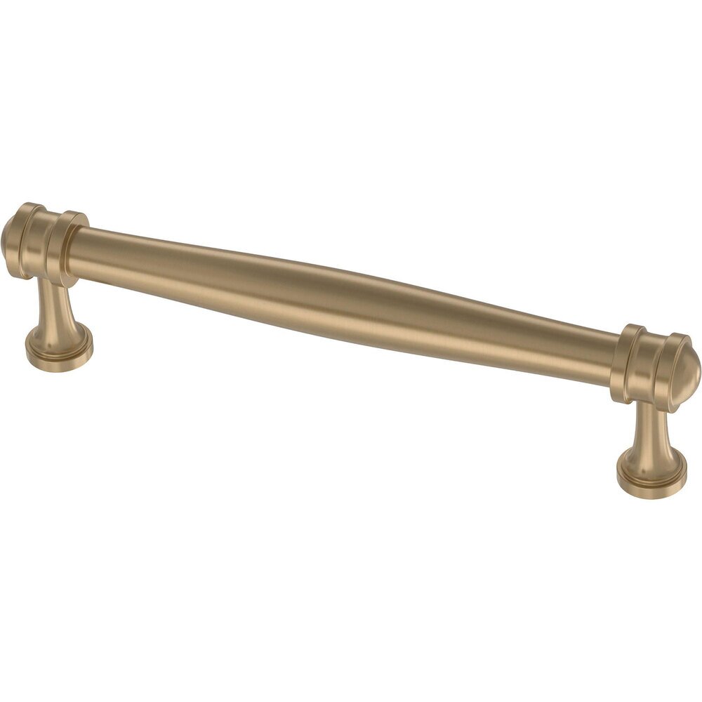 5 1/16" (128mm) Centers Charmaine Pull in Champagne Bronze, (Set of 10)