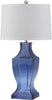 Blue Glass Bottom Lamp LX4873
