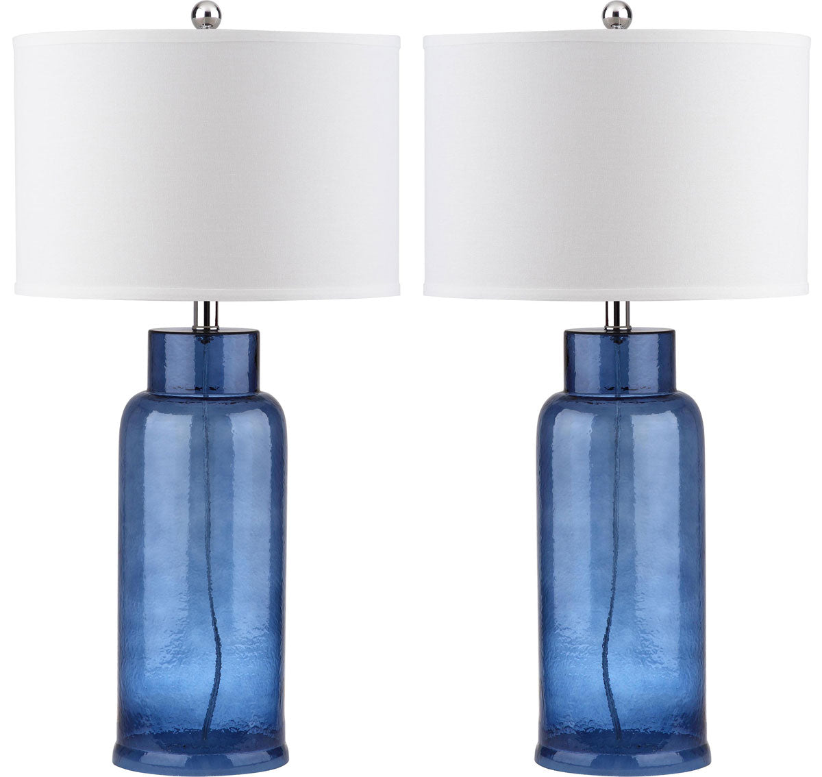 Bottle 2-Piece Standard Lamp Set with White Shades Dr355