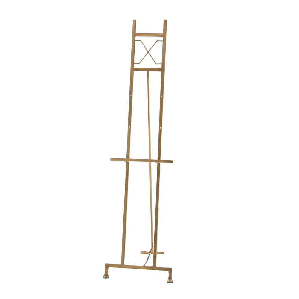 Adjustable Iron Easel, Gold (#568)