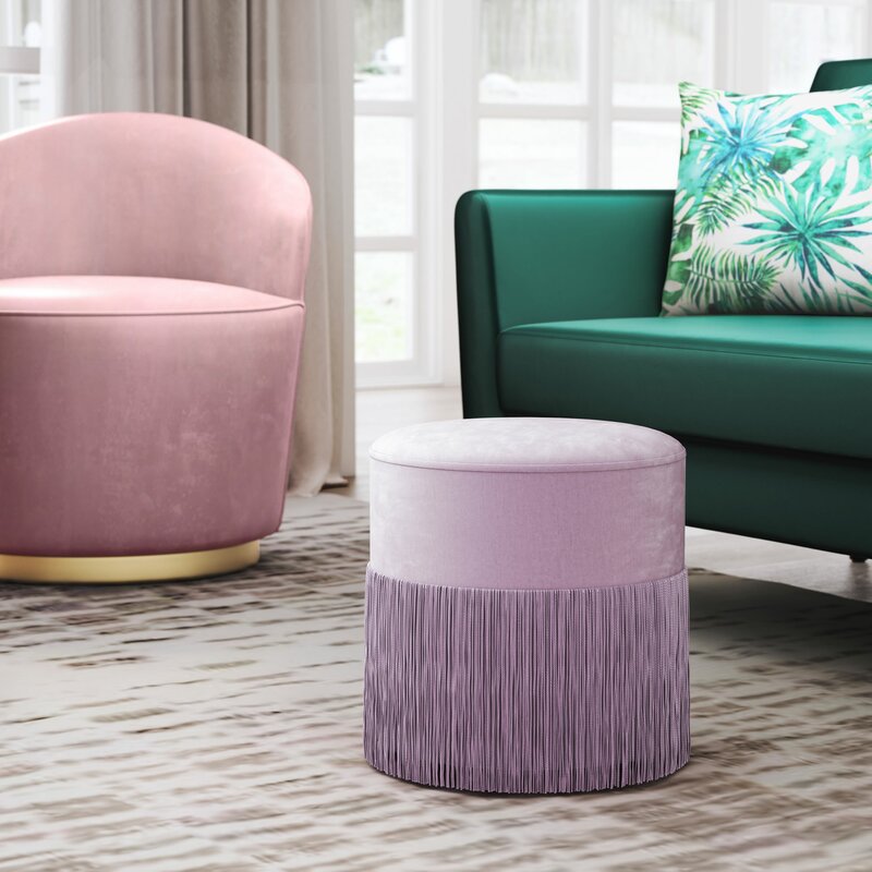 14" Round Standard Ottoman LX5494