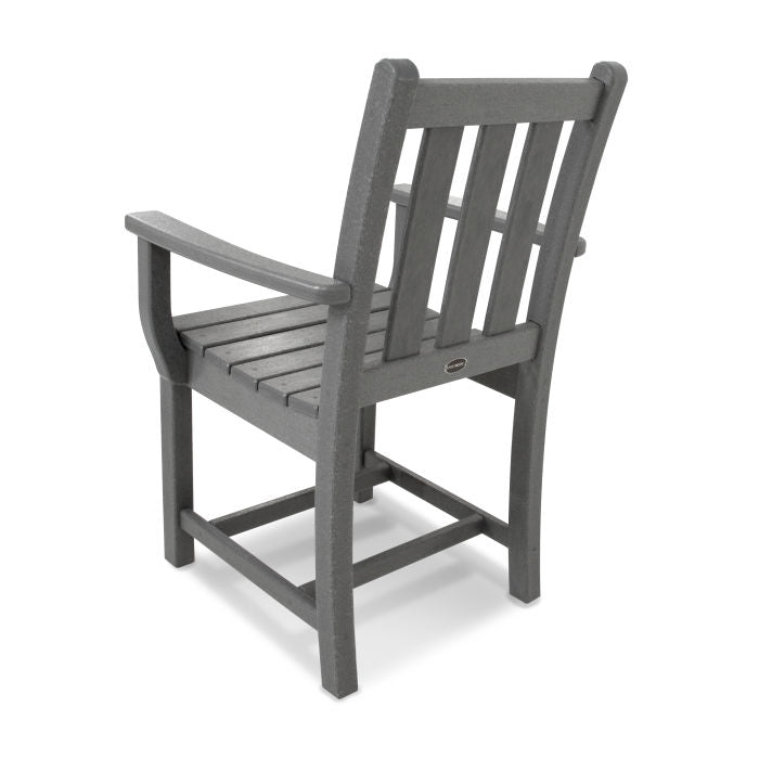 POLYWOOD Traditional Garden Dining Arm Chair