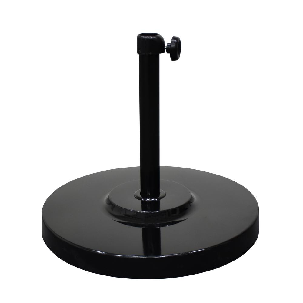 50 lb. Patio Umbrella Base in Black