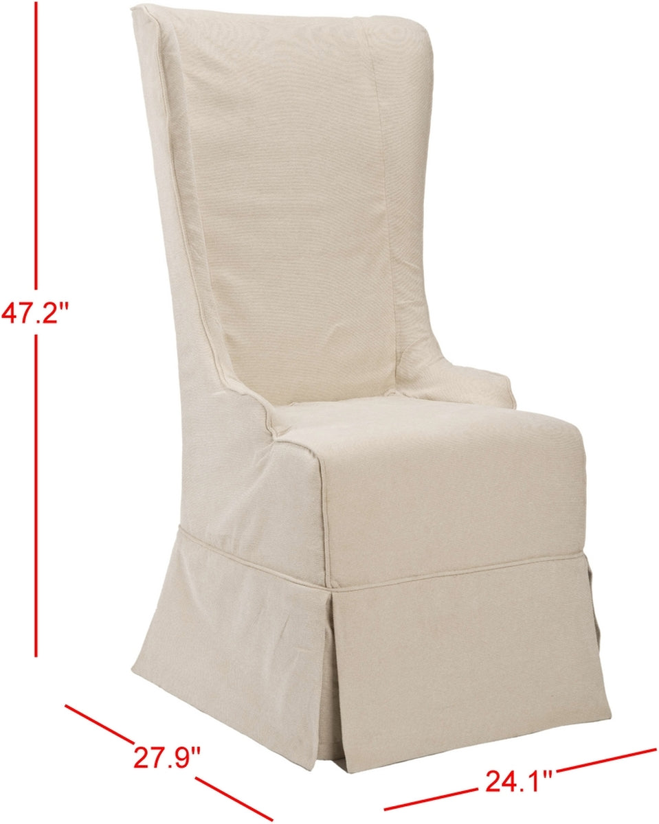 Becall 20'' H Linen Chair