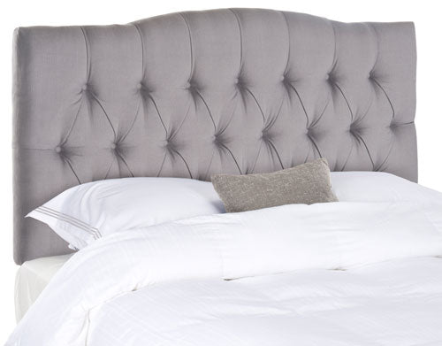 Axel Arctic Grey Tufted Headboard QUEEN EJ448