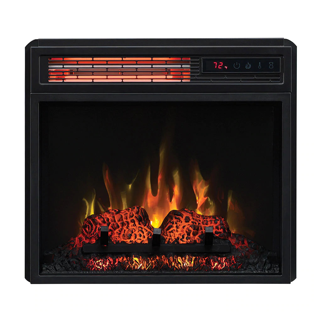 18-In SpectraFire Infrared Electric Fireplace Insert