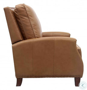 Barcalounger Melrose Shoreham Ponytail Leather Recliner