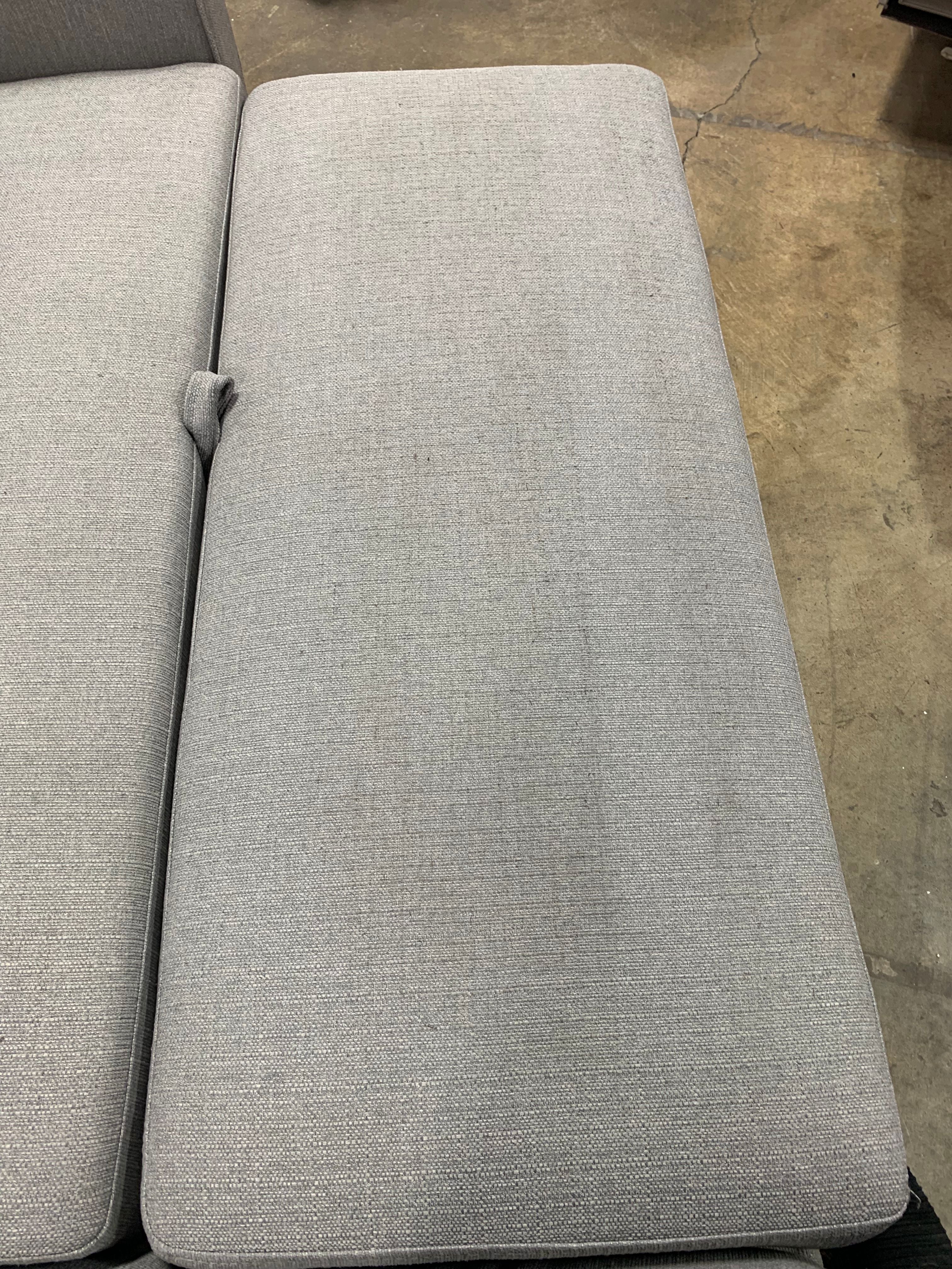Abbyson Haskell Grey Convertible Sofa Bed CYB544