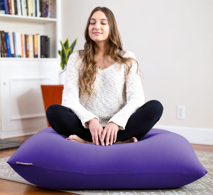 Yogibo Mini Bean Bag, Bright Purple (#K1773)