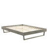 Billie Queen Wood Platform Bed Frame Gray