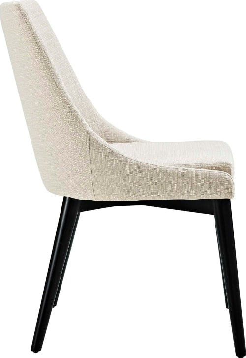 SET OF 2 Viscount dining chairs, beige #CR2071 (2 boxes)