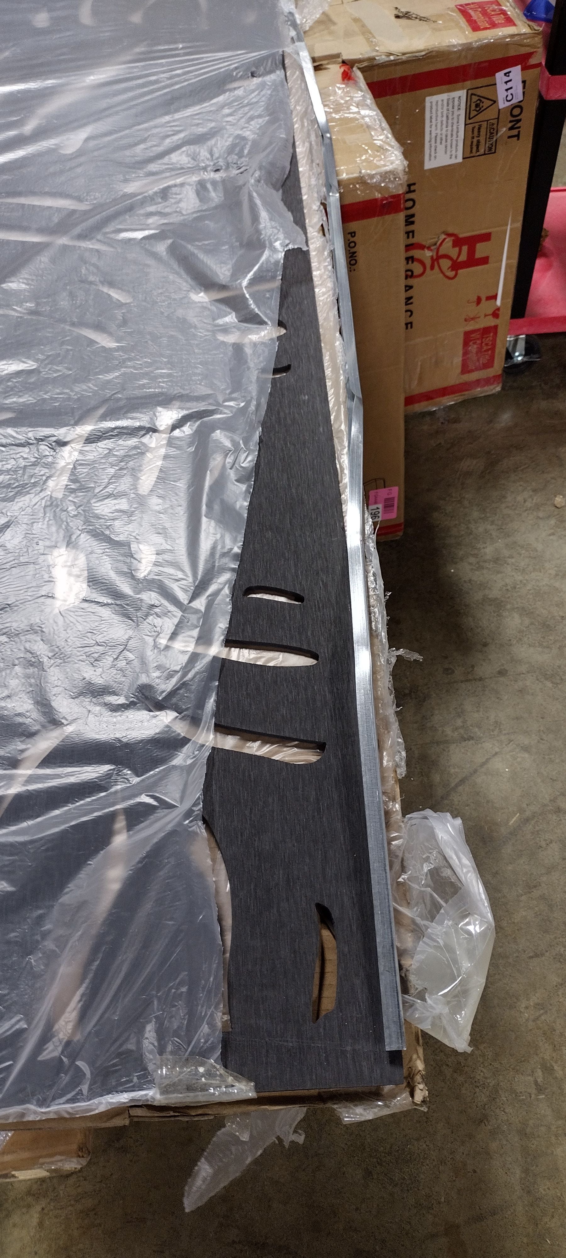 3 ft. x 6 ft. Wall Composite Privacy Screen