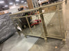Bassett Mirror Borghese Mirrored Buffet/Server in Silver Leaf