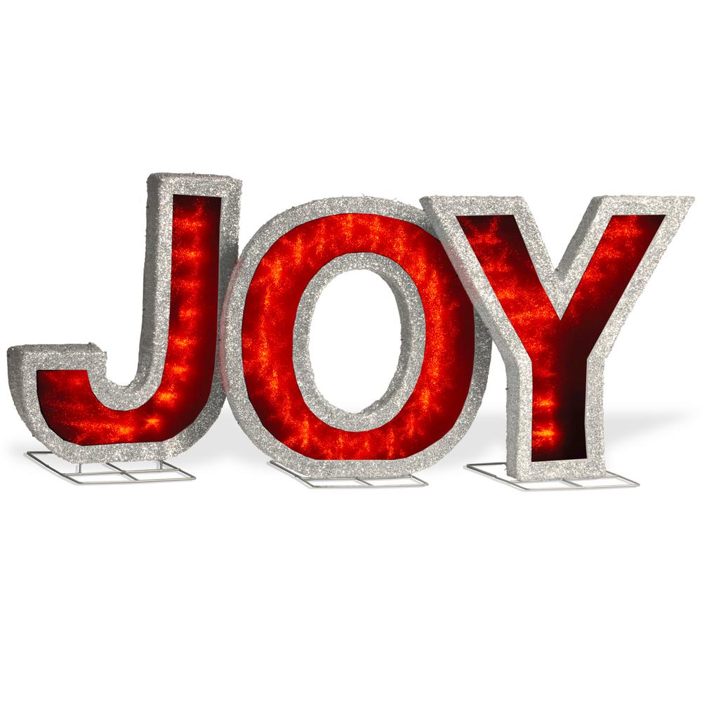 18.5 in. JOY Sign with LED Lights TTR257
